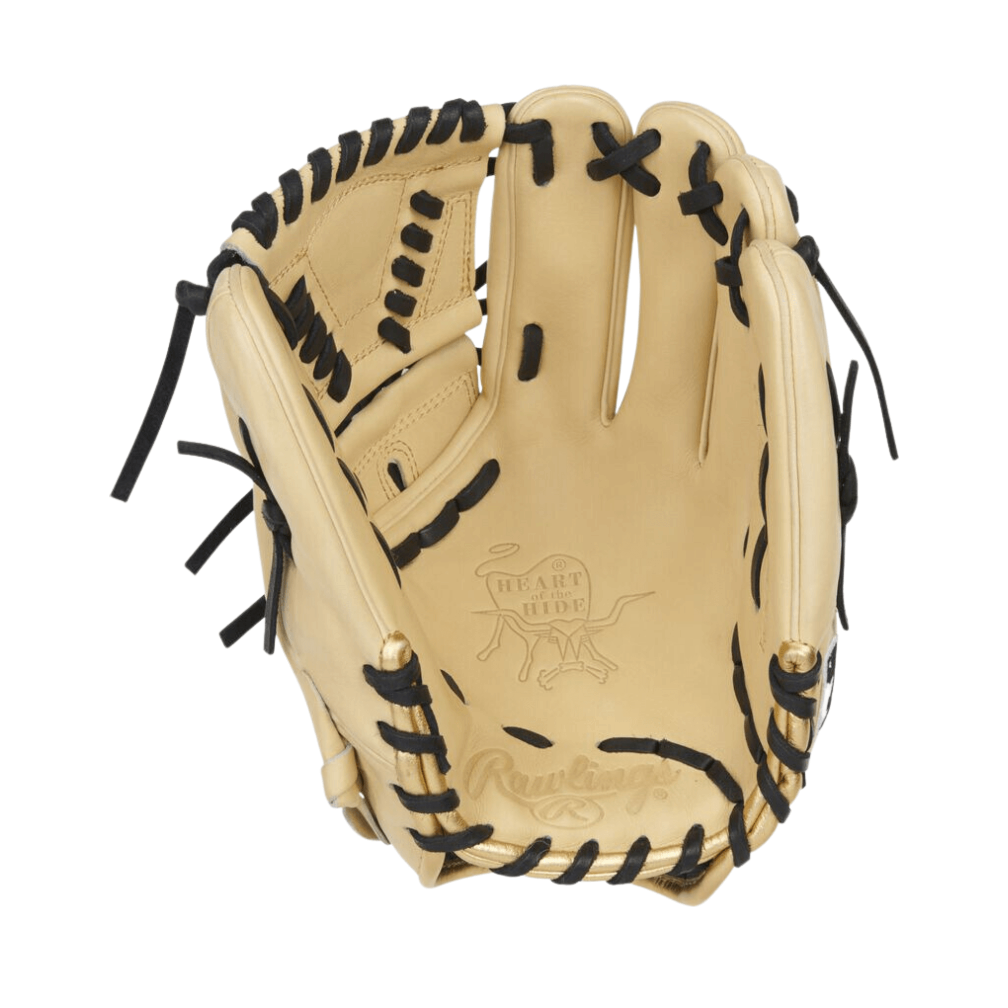 Rawlings Pro Label 7 Camel Heart Of The Hide Infield/Pitchers Glove front view
