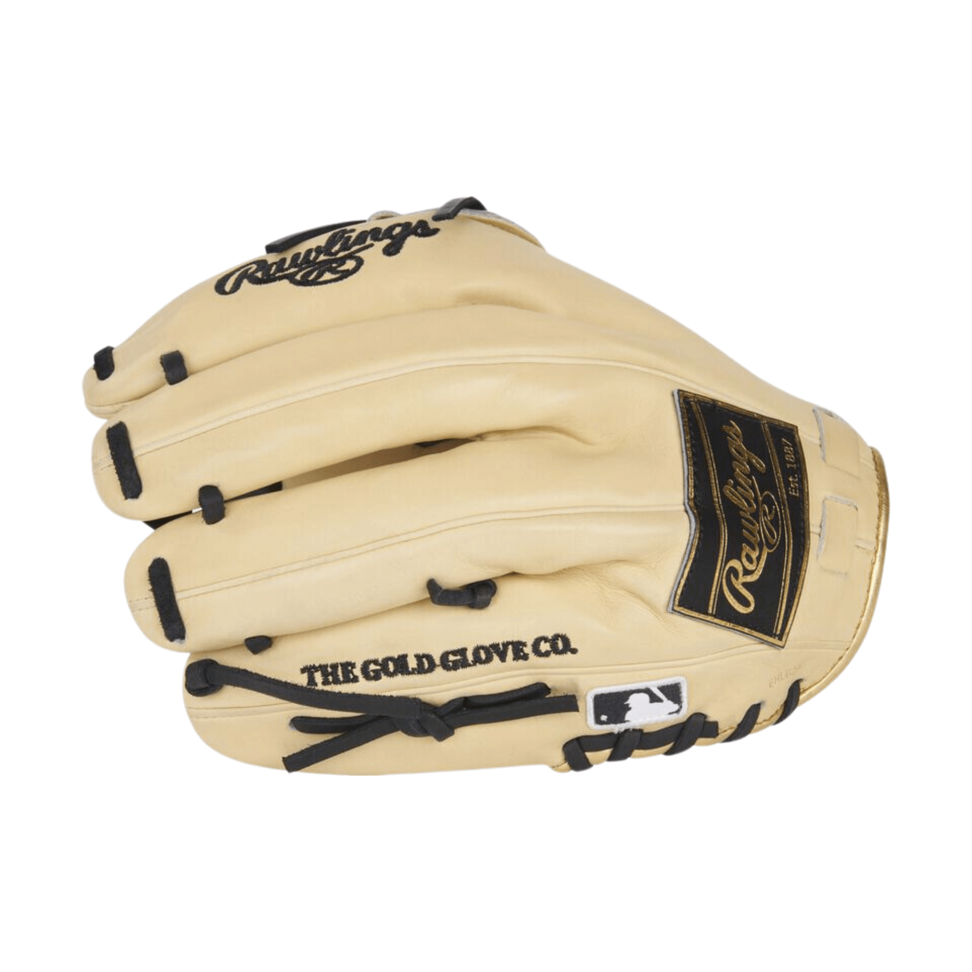 Rawlings Pro Label 7 Camel Heart Of The Hide Infield/Pitchers Glove front view