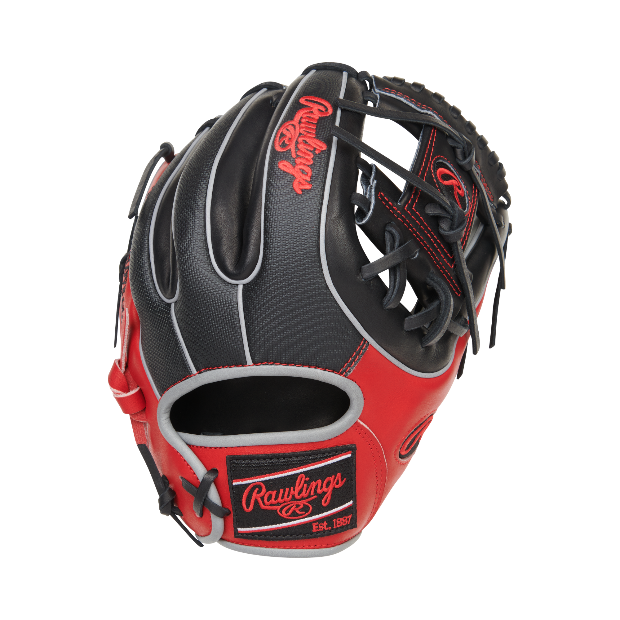 Rawlings May 2022 Gold Glove Club RGGC (GOTM) 11.75-inch Infield Heart of the Hide Red/Black/Grey