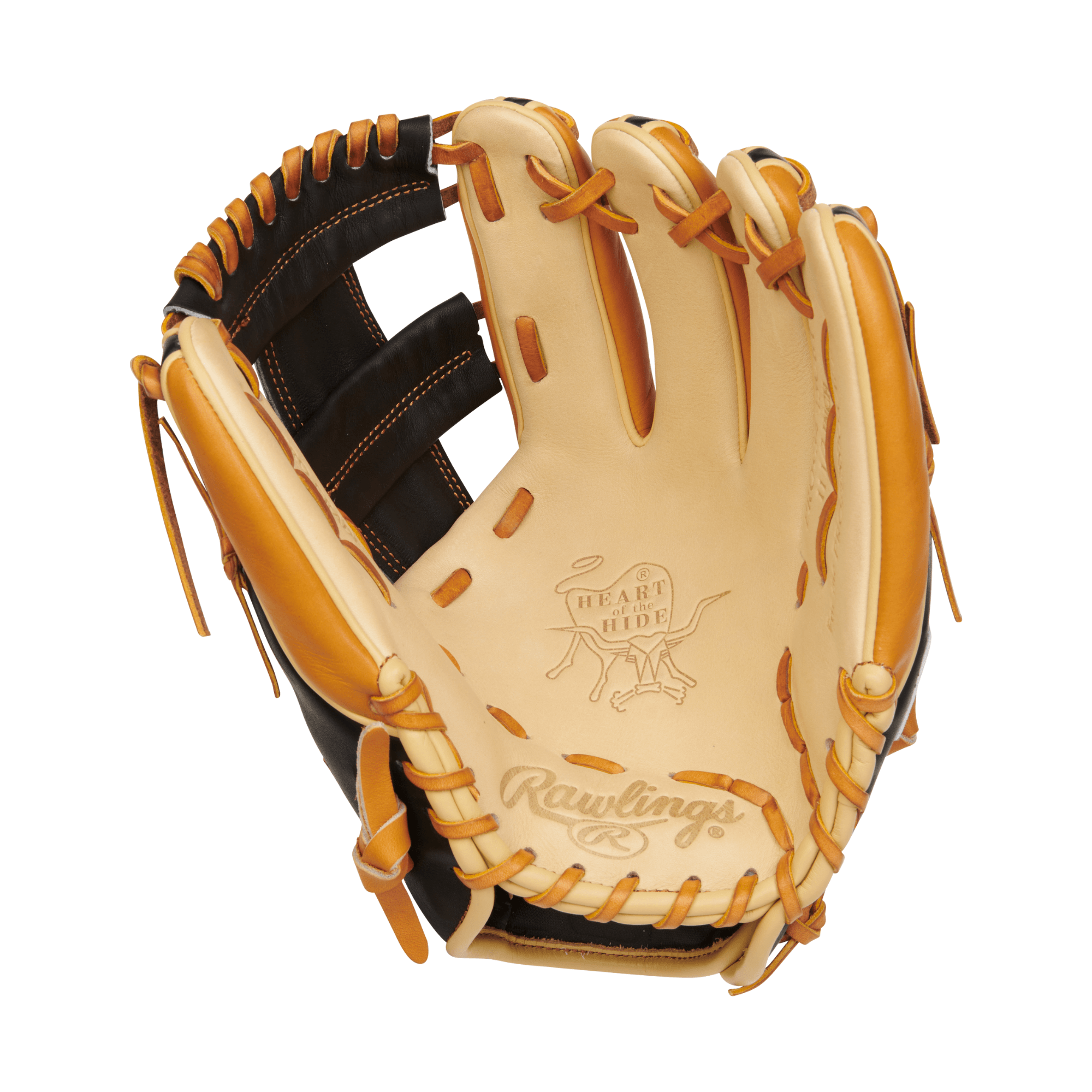 Rawlings Gold Glove Club RGGC PRO93 11.5-inch infield glove featuring Heart of the Hide leather design.