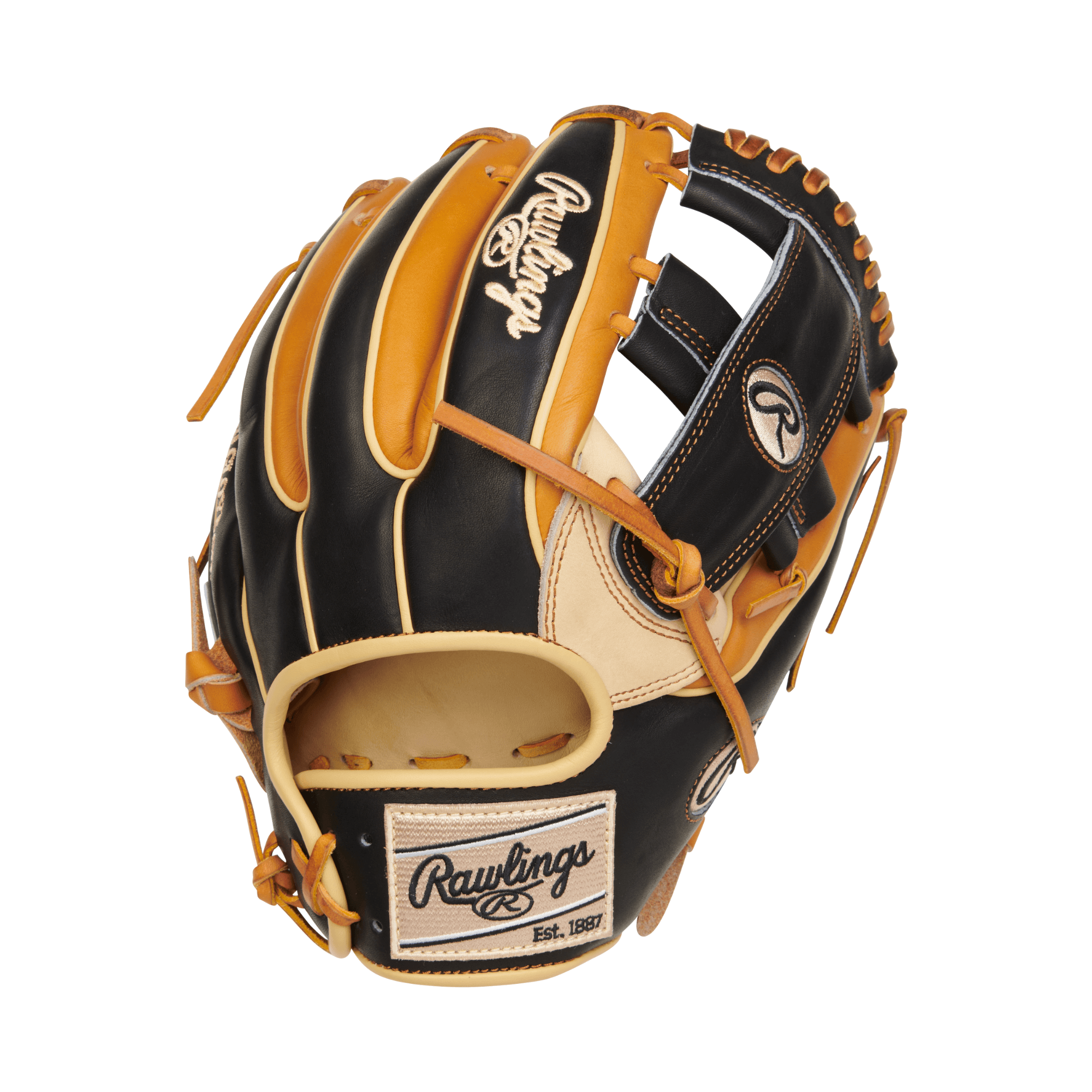 Rawlings Gold Glove Club RGGC PRO93 11.5-inch infield glove featuring Heart of the Hide leather and Modified Single Post web design.