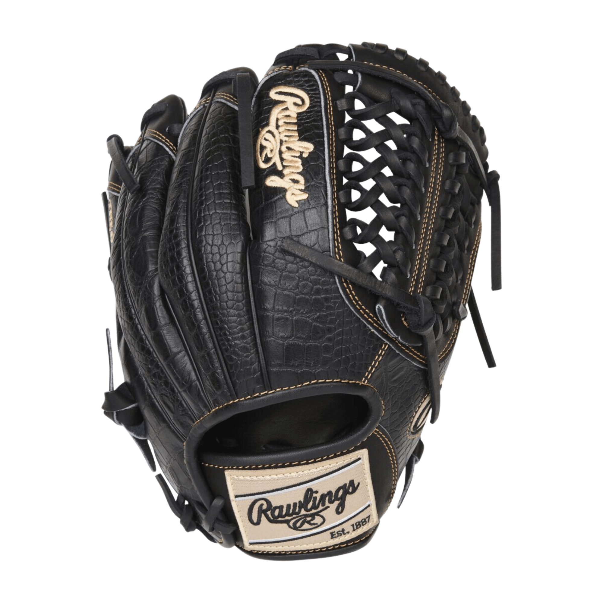 Rawlings Heart of the Hide R2G 11.75 LHT glove with tan leather and Modified Trap-Eze web