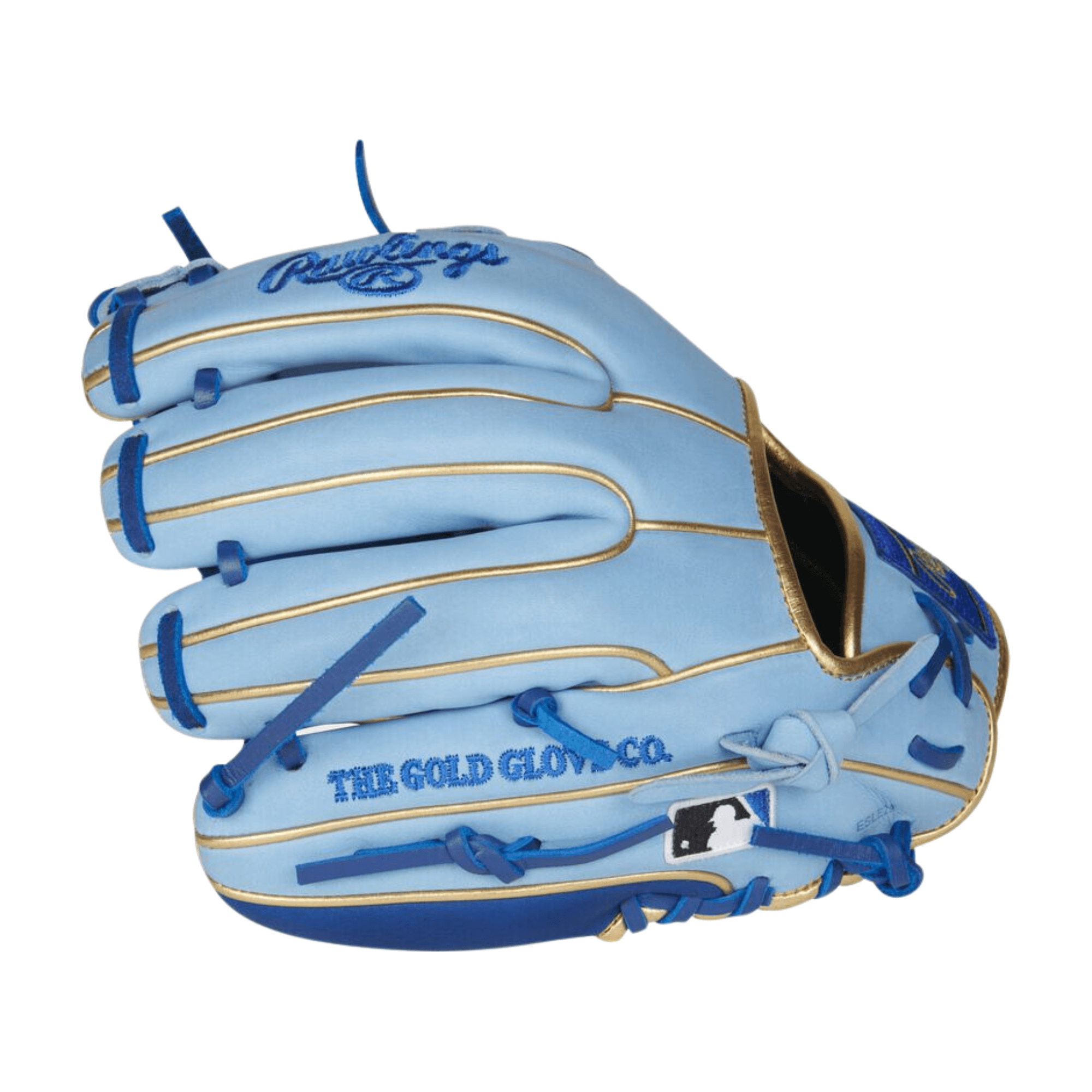 Rawlings Heart of the Hide R2G Contour Fit Baseball Glove 11.25" in blue, designed for a perfect fit and comfort.
