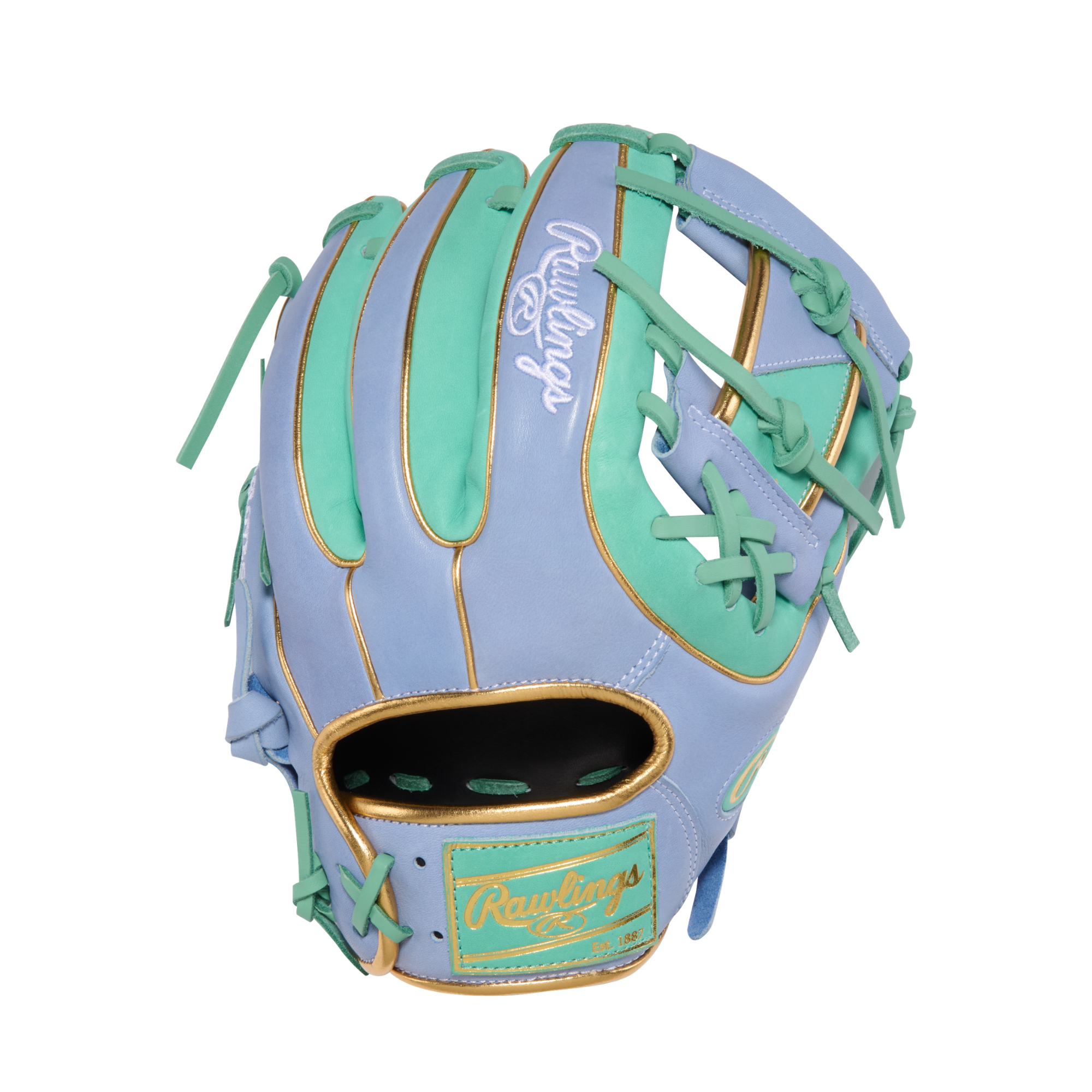 Rawlings Heart of the Hide Infield Glove Deer-Tanned Cowhide Lining – Back View