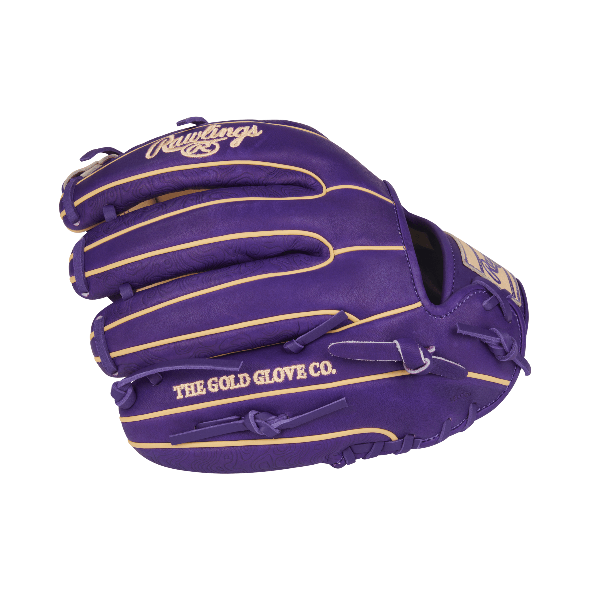 Rawlings Heart of the Hide Series Camel/Purple 11.75"