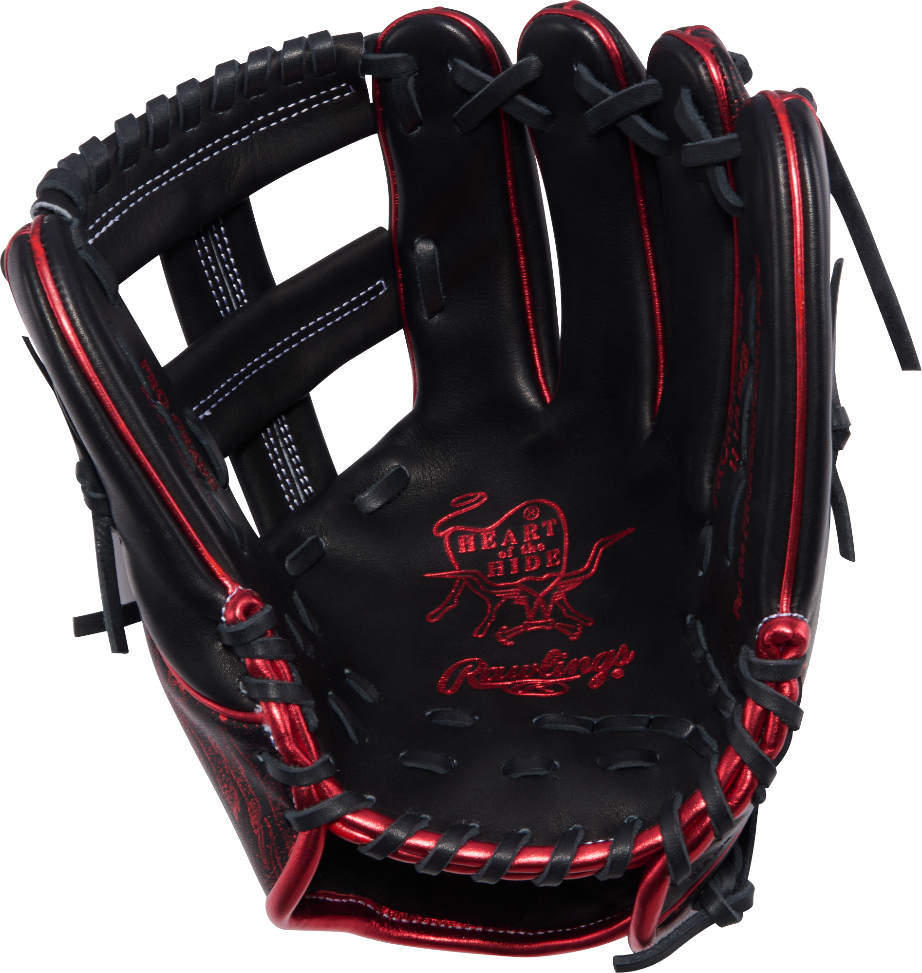 Rawlings Heart of the Hide Infield Glove 11.5-Inch Steerhide – Palm View