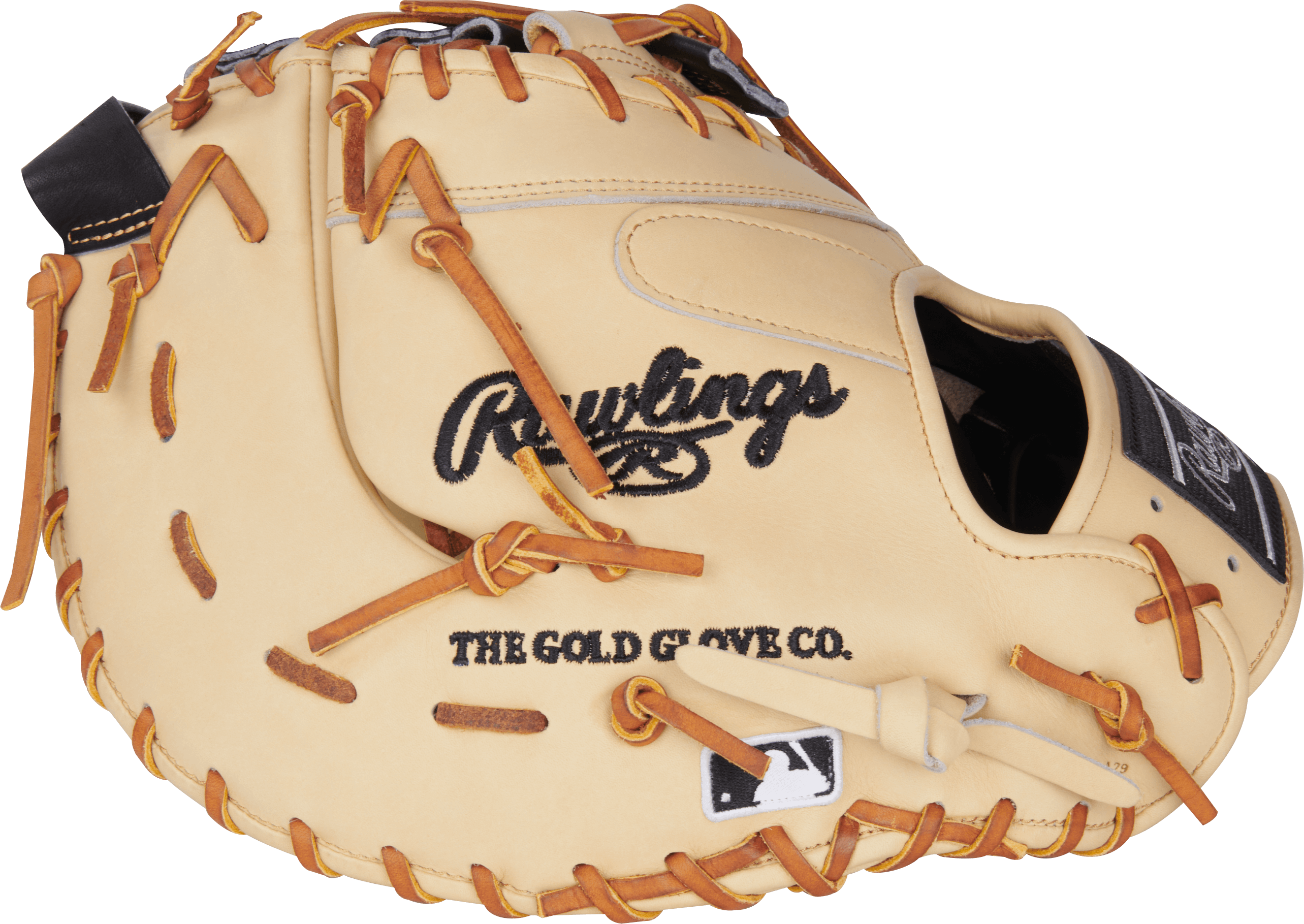 Rawlings Heart of the Hide Series First Base Mitt 13" - Camel/Black - LHT
