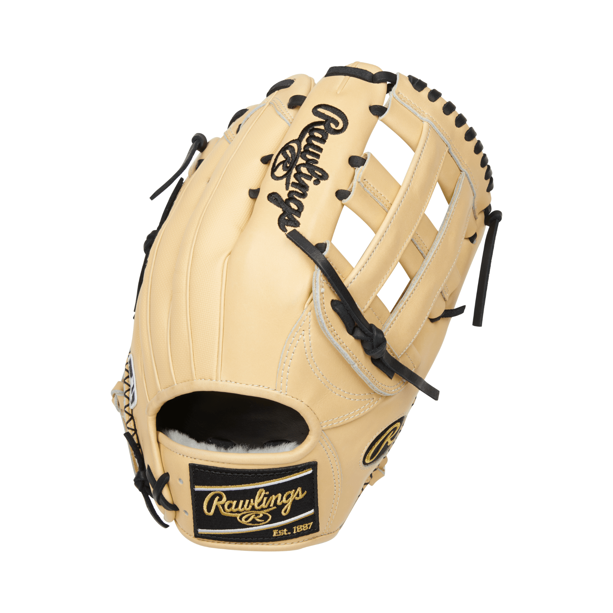 Rawlings Pro Preferred Speed Shell Outfield Glove 12.75-inch RHT with stylish design and high-quality kip leather construction.