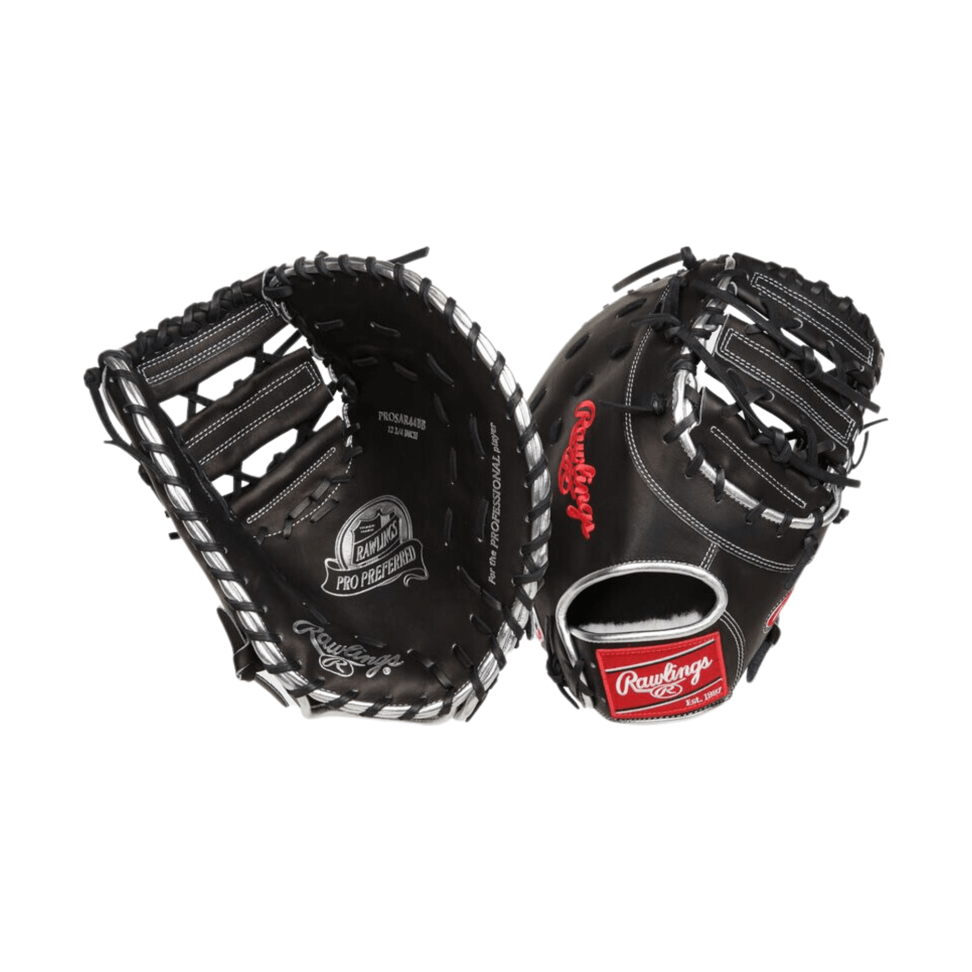 Rawlings Pro Preferred Anthony Rizzo First Base Mitt, 12.75" RHT, featuring deep pocket and high-quality kip leather.