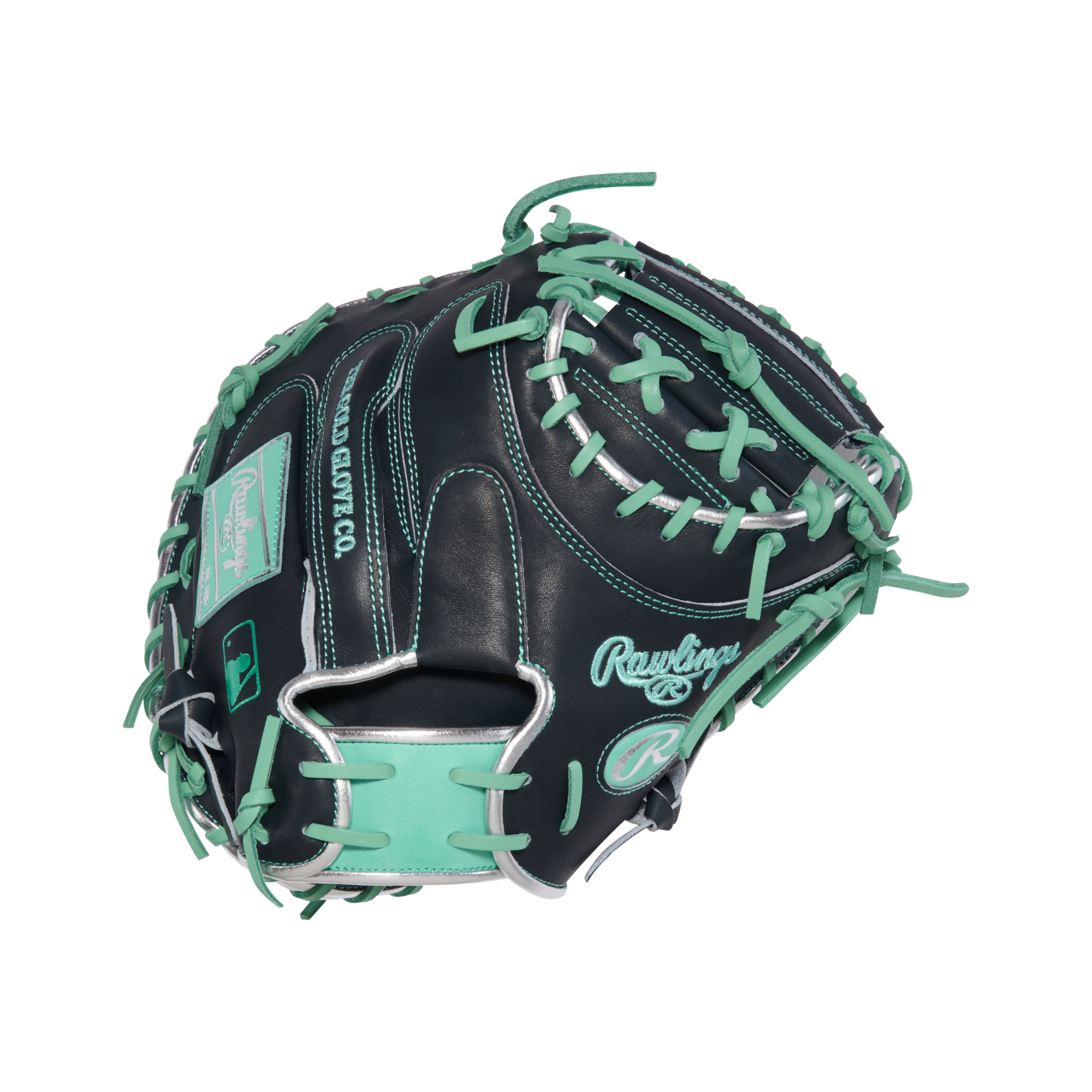 Rawlings Heart of the Hide Catcher's Mitt 34 Inch Baseball Mitt - Back View