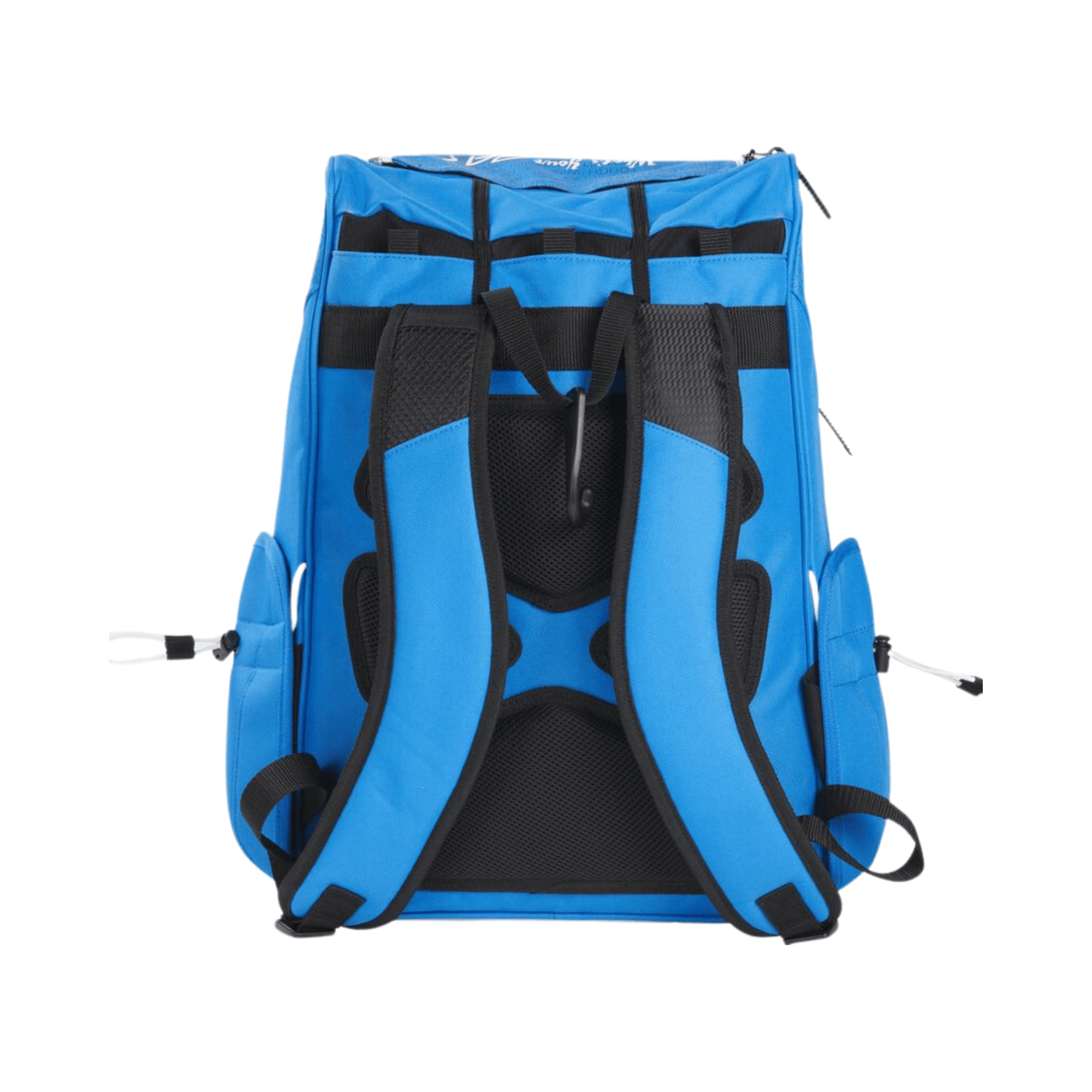 Rawlings Mantra Fastpitch Backpack in Mantra Blue with customizable beaver tail pocket