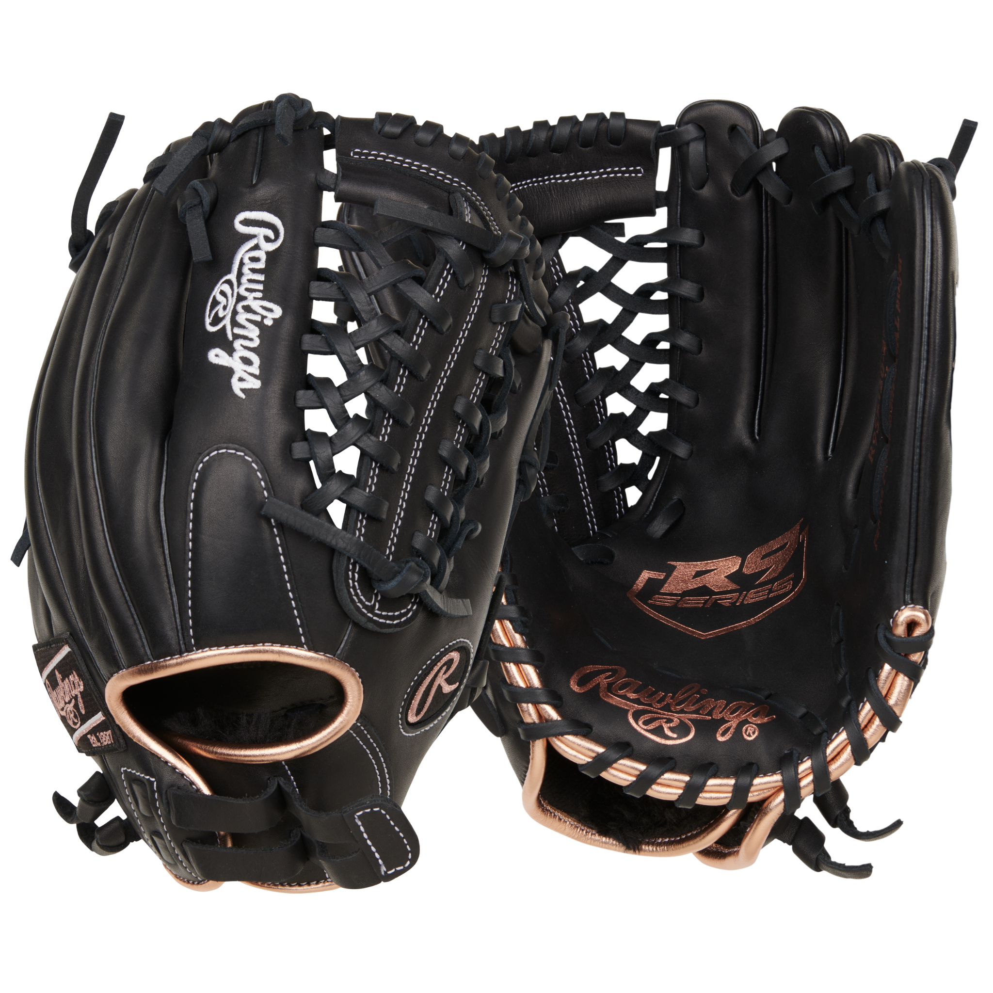 Rawlings R9 Series Softball Glove Black 12"