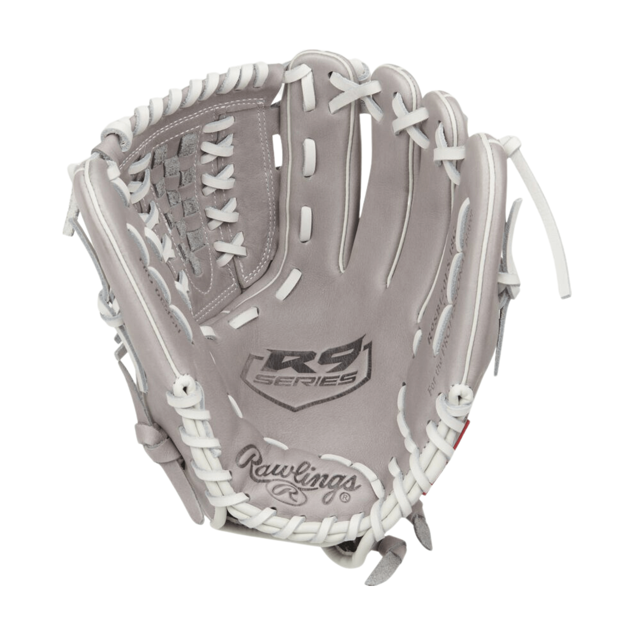 Rawlings R9 Series 12-in Fingershift Fastpitch Glove, Grey, All-Leather