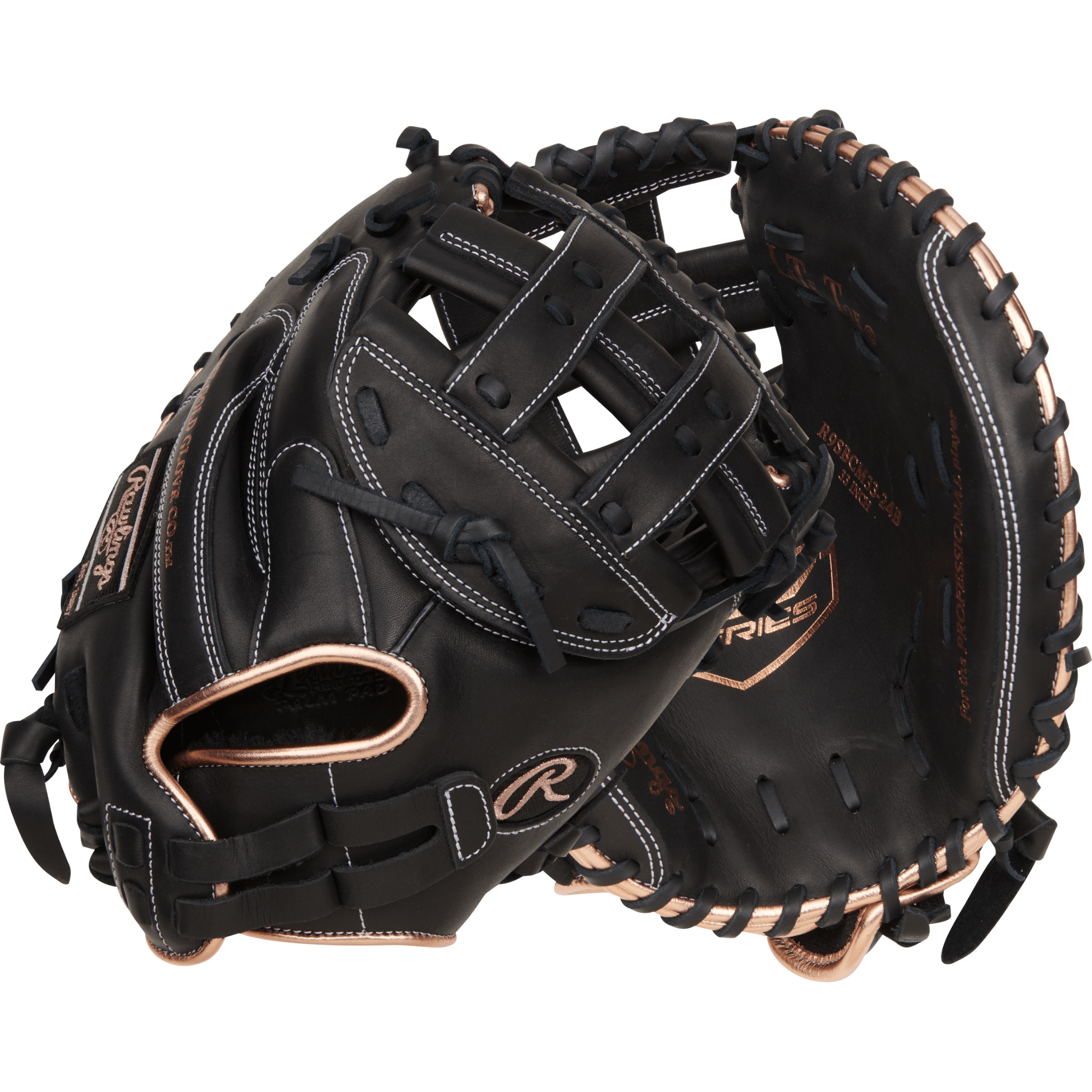 Rawlings R9 Series Catchers Mitt Softball Glove Black 33"
