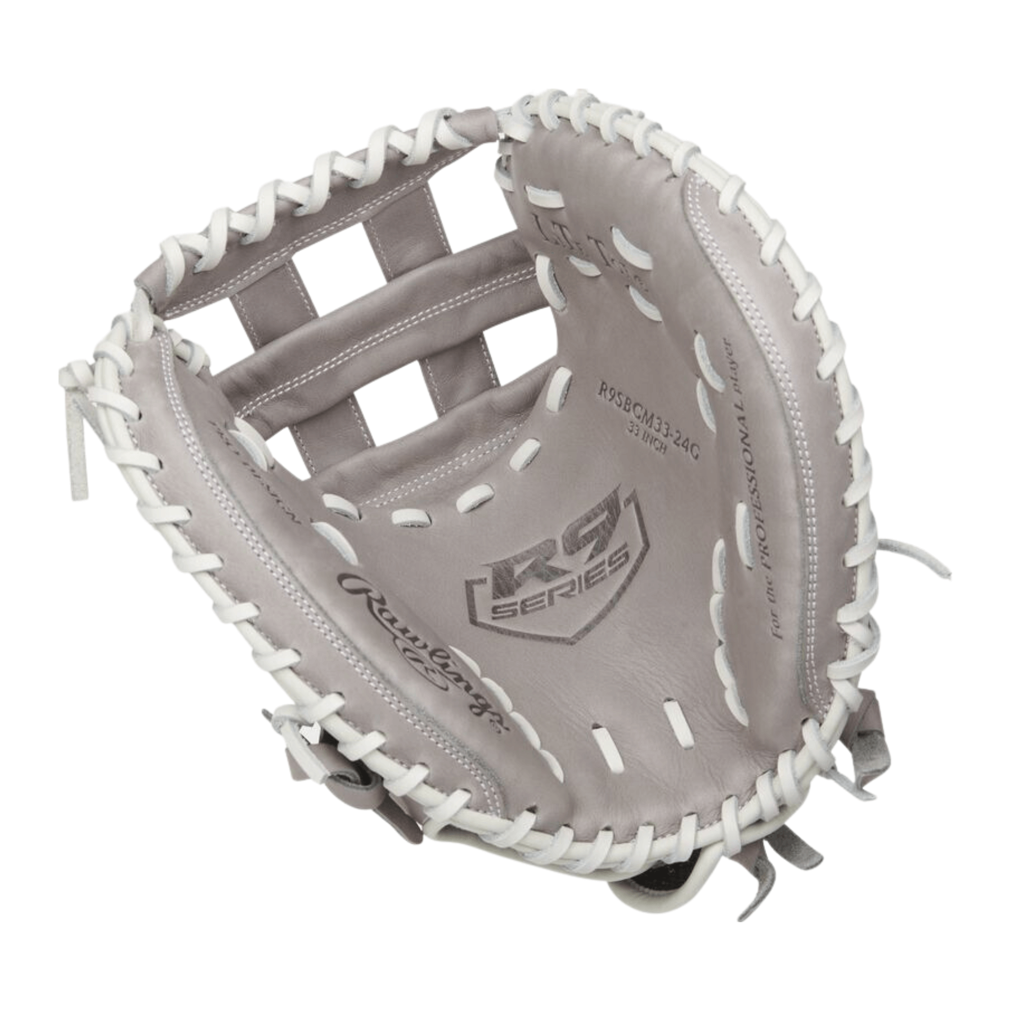 Rawlings R9 Series FP Catchers Mitt Pull Strap/Mod Pro H Web RHT 33"