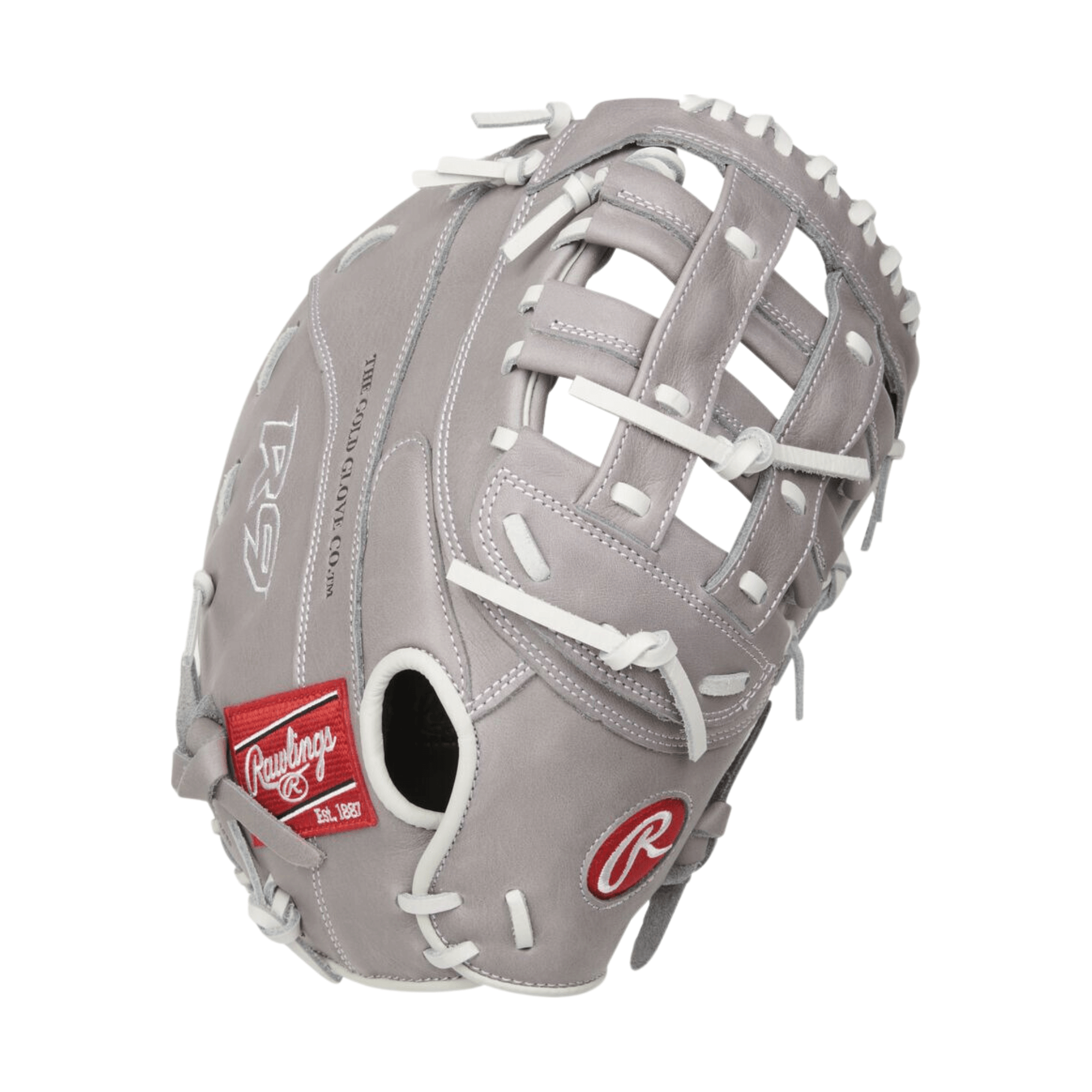 Rawlings R9 Series 1B Mitt 12.5-inch, soft all-leather, game-ready, for ages 8-14