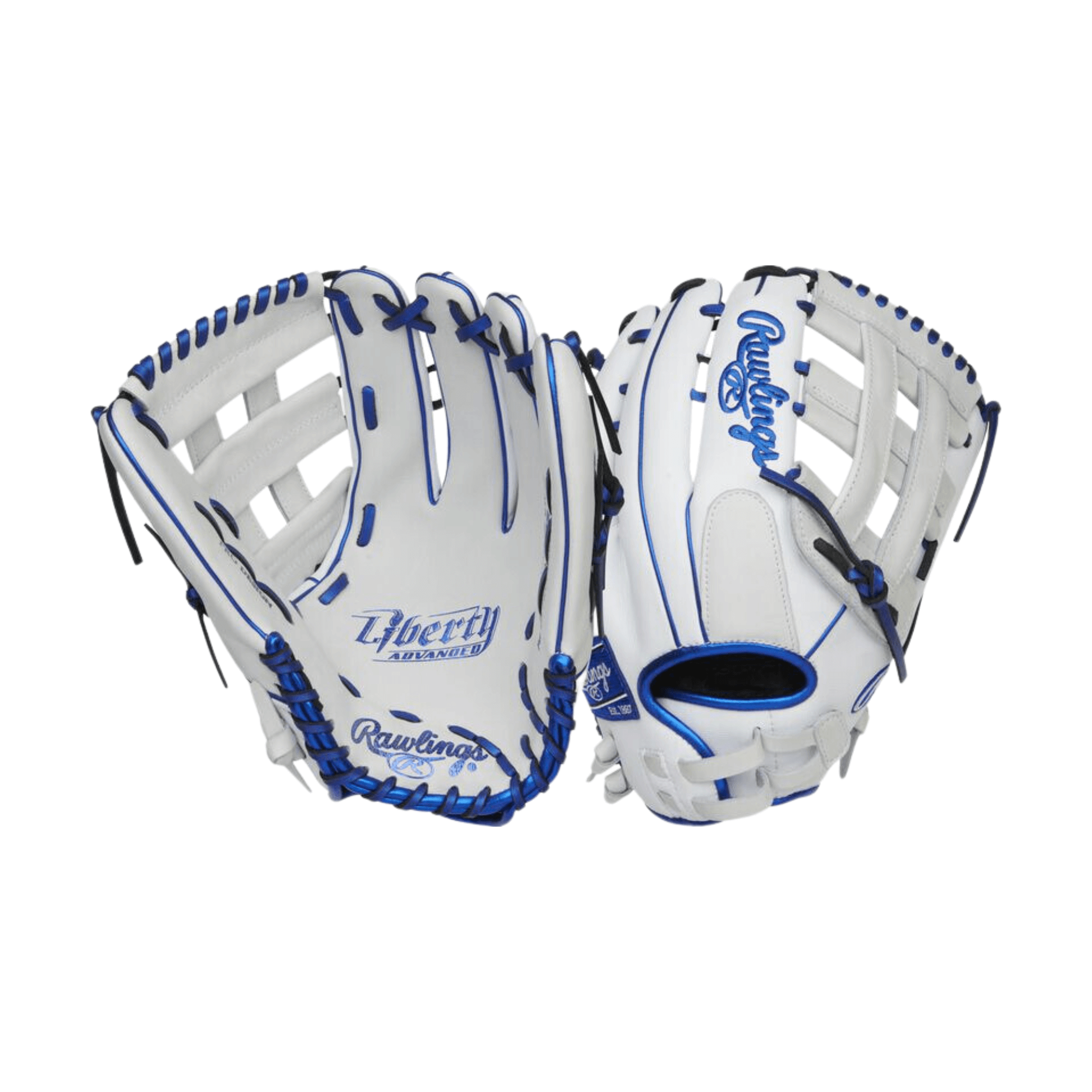 Full-grain leather Rawlings Liberty Advanced Series FP OF glove, PRO H Web, LHT, 13.