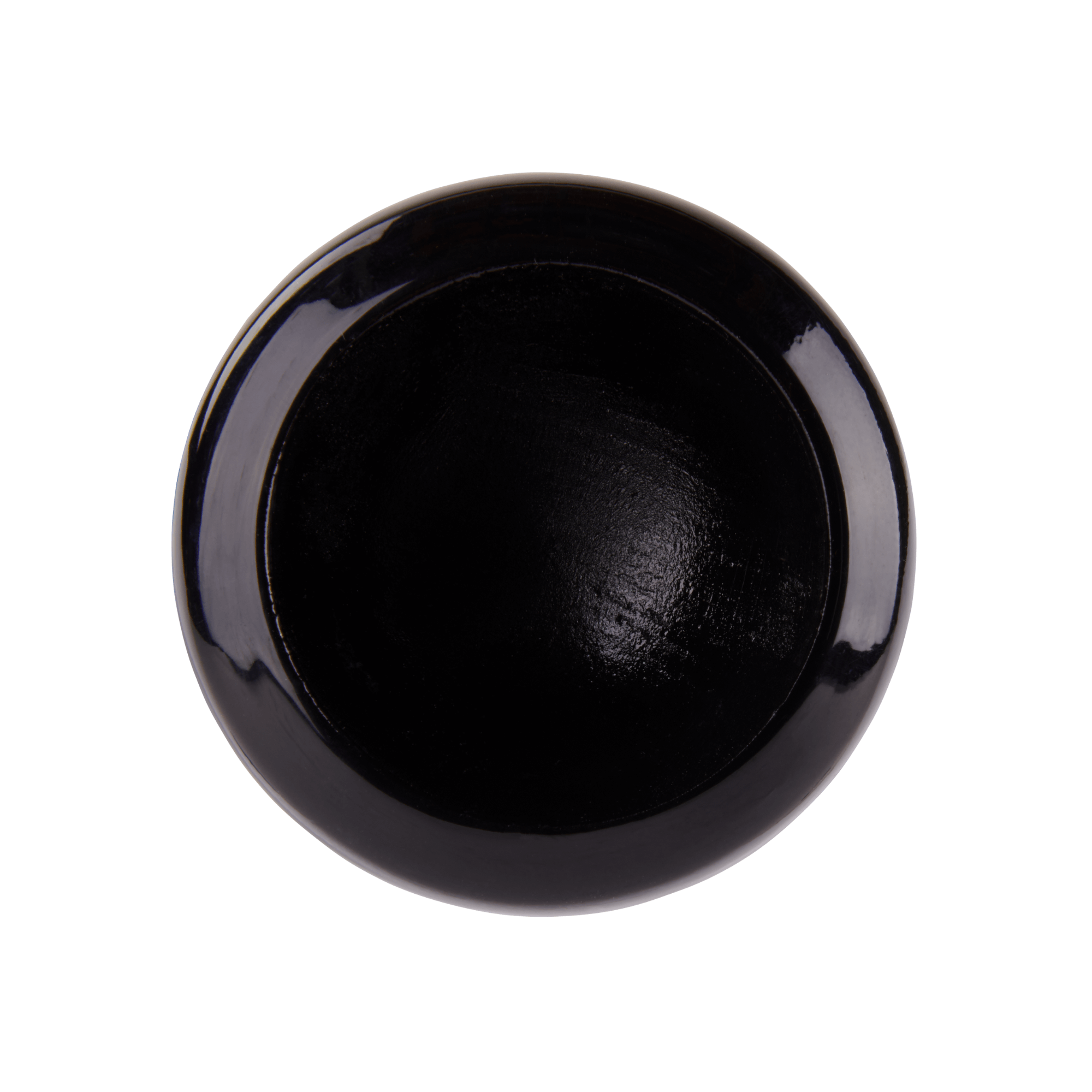 top view of a black Rawlings Pro Preferred BH3 maple wood bat showcasing its smooth finish