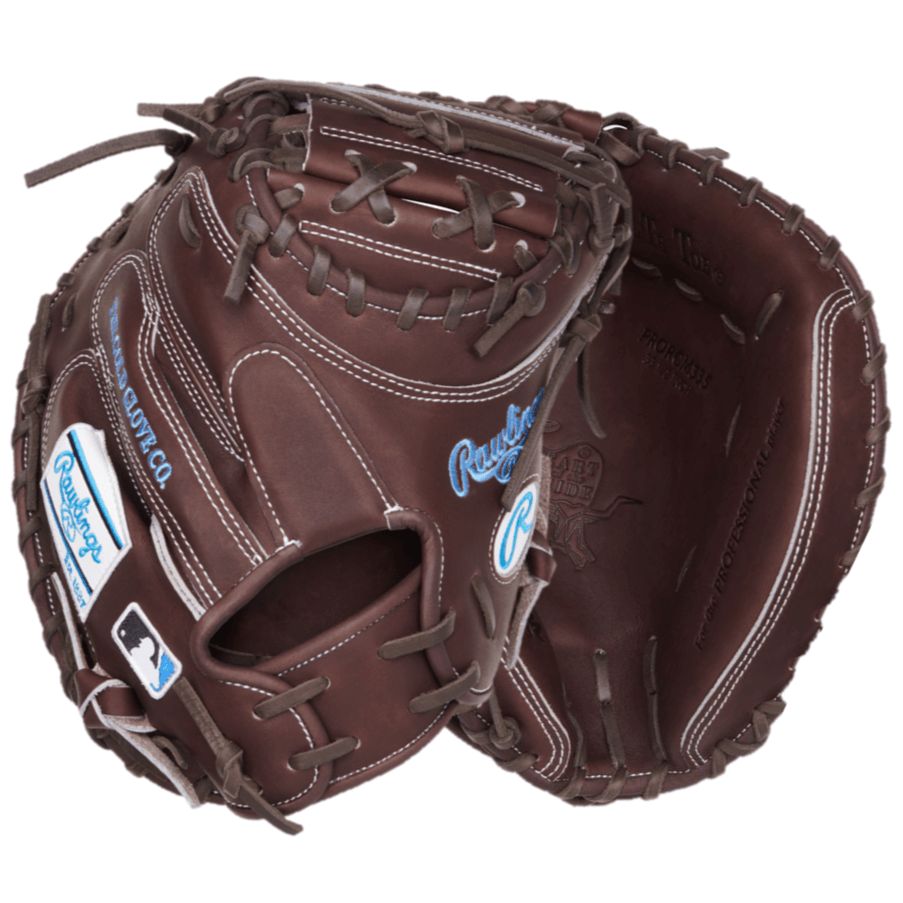 Rawlings Heart of the Hide Series Catchers Mitt 33.5" Chocolate, featuring durable leather and quality craftsmanship.