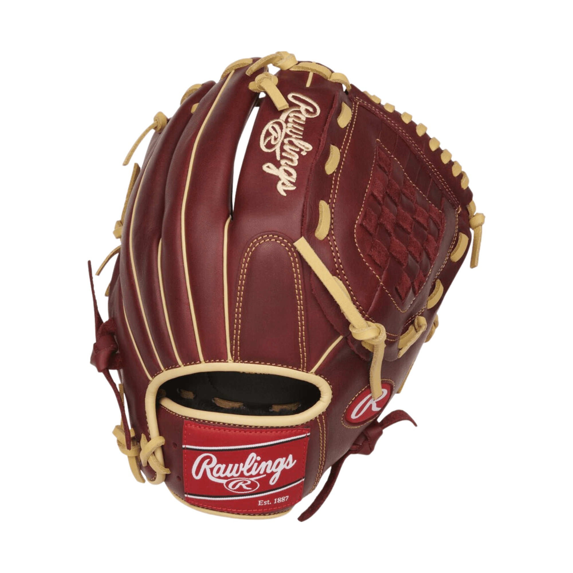 Rawlings Sandlot Series 12 glove with full-grain oiled leather, LHT, designed for infield/pitcher positions.