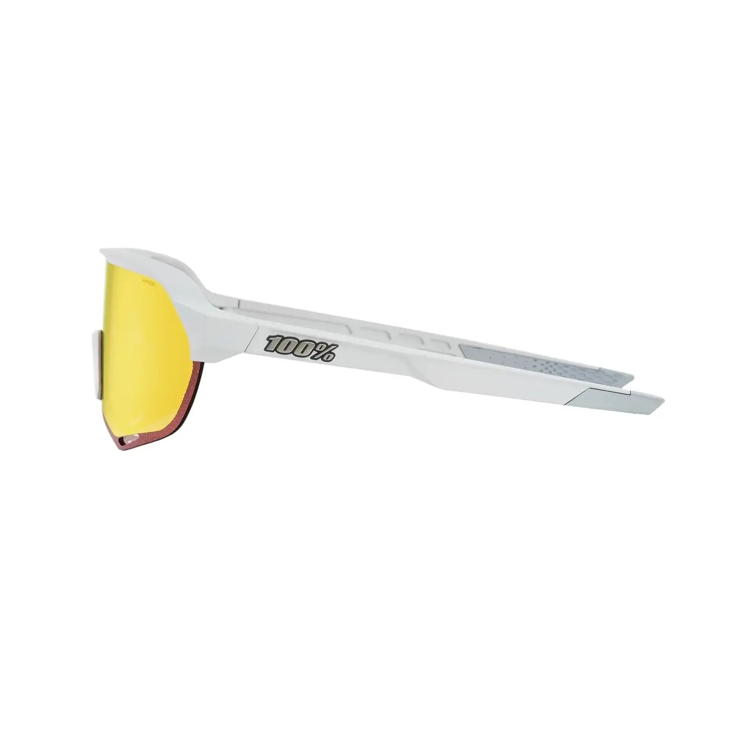 100% S2 Soft Tact Off White HiPER® Red Multilayer Mirror Lens with high-impact resistant polycarbonate lenses