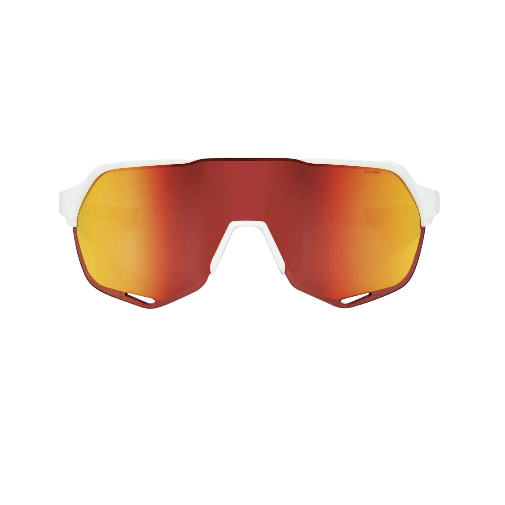 100% S2 Soft Tact Off White HiPER® Red Multilayer Mirror Lens with high-impact resistant polycarbonate lenses