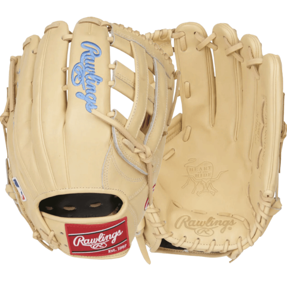 Rawlings Heart of the Hide Bryce Harper outfield glove, quality steer-hide leather, 13-inch pattern for optimal ball catch.