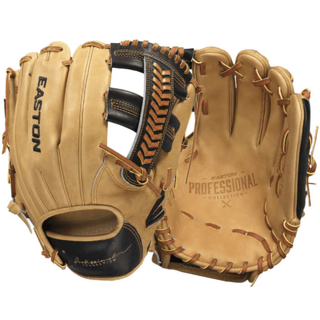 Easton PCK-D32B Professional Collection baseball glove, 11.75 in, handcrafted with premium leather.