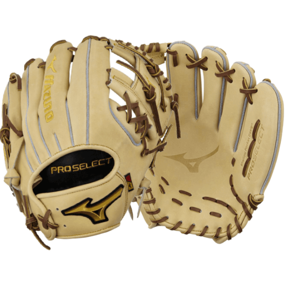 Mizuno Pro Select GPS-40 11.5 inch baseball glove made of premium Steerhide leather, showcasing superior craftsmanship.