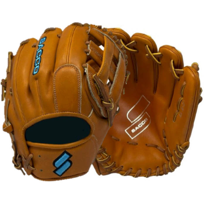 Sacco Ultra Premium Steer Hide 11.5" H-Web Tan & Sacco Blue