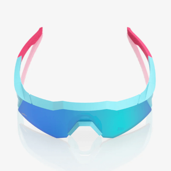 Speedcraft XS LE Tatis 4 youth sunglasses in soft tact blue with blue topaz mirror lenses.