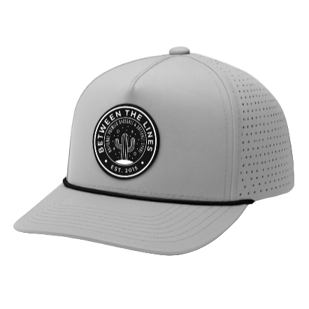 BTL Patch Trucker Rope Hat Grey