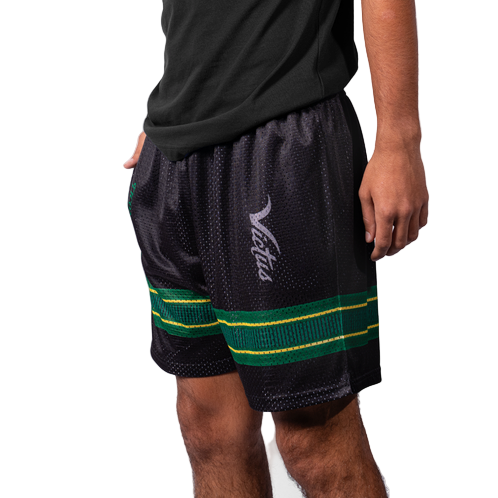 Victus Black Pencil Adult Mesh Shorts
