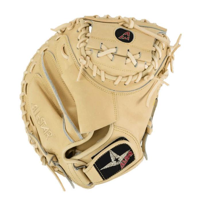 All-Star Pro-Elite™ Professional Catching Mitt 34" Solid Tan