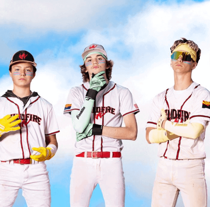 Franklin MLB Colored Eye Black - Cotton Candy