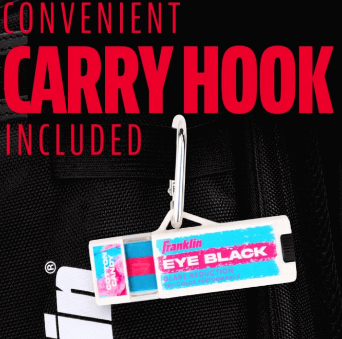 Franklin MLB Colored Eye Black - Cotton Candy