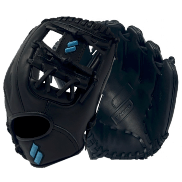 Sacco Youth Ultra Smooth Kip Black Sacco-Blue I-Web 11.25"