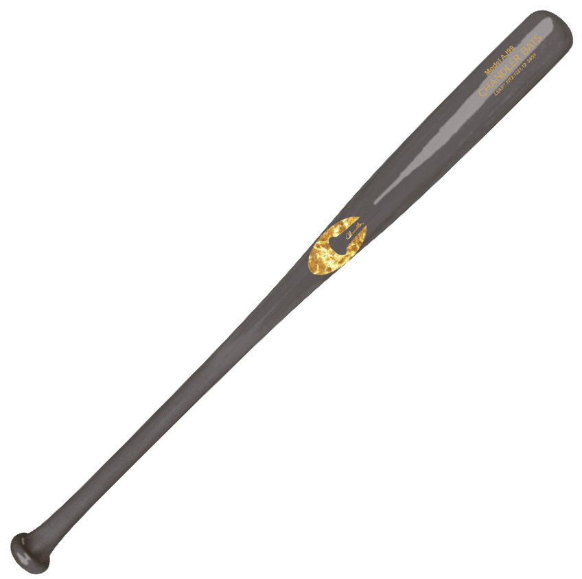 Chandler AJ99 Maple Wood Baseball Bat Palladium Gold