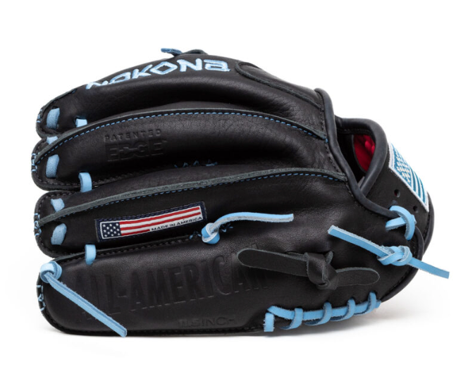 Nokona S1 All-American S1-EP400 Black Infield Glove I Web 11.5"