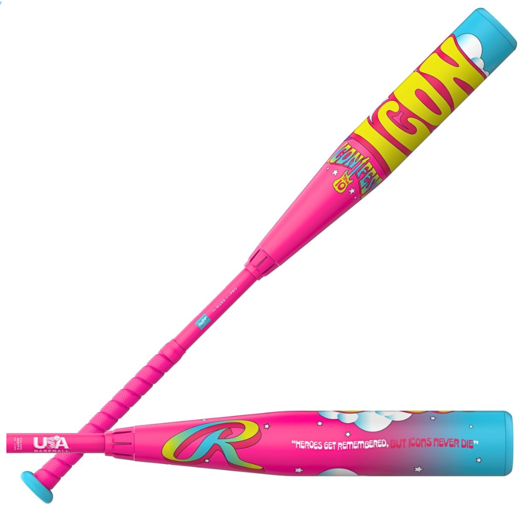 Rawlings ICONFST LV (-10) USA Baseball Bats