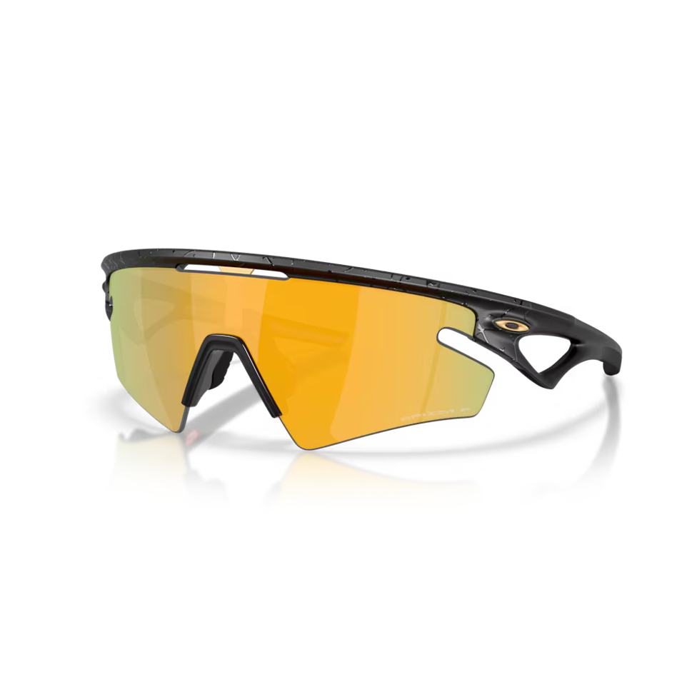 Oakley Sphaera Slash Matte Black Splatter W/ Prizm 24k Polar Injected Unisex Sunglass