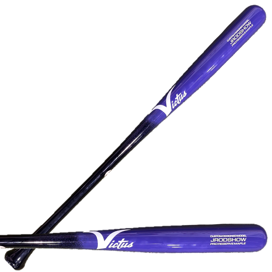 Victus VRWMJROD Black/Purple Maple Pro Reserve Wood Baseball Bat