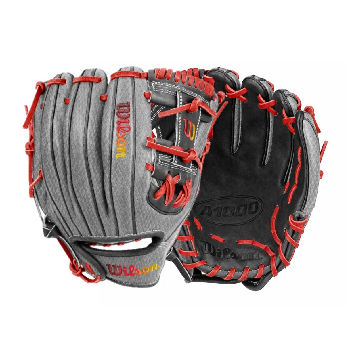 Wilson A1000 DP15 Firebird SMU 11.5" Baseball Gloves BKRDGY RT