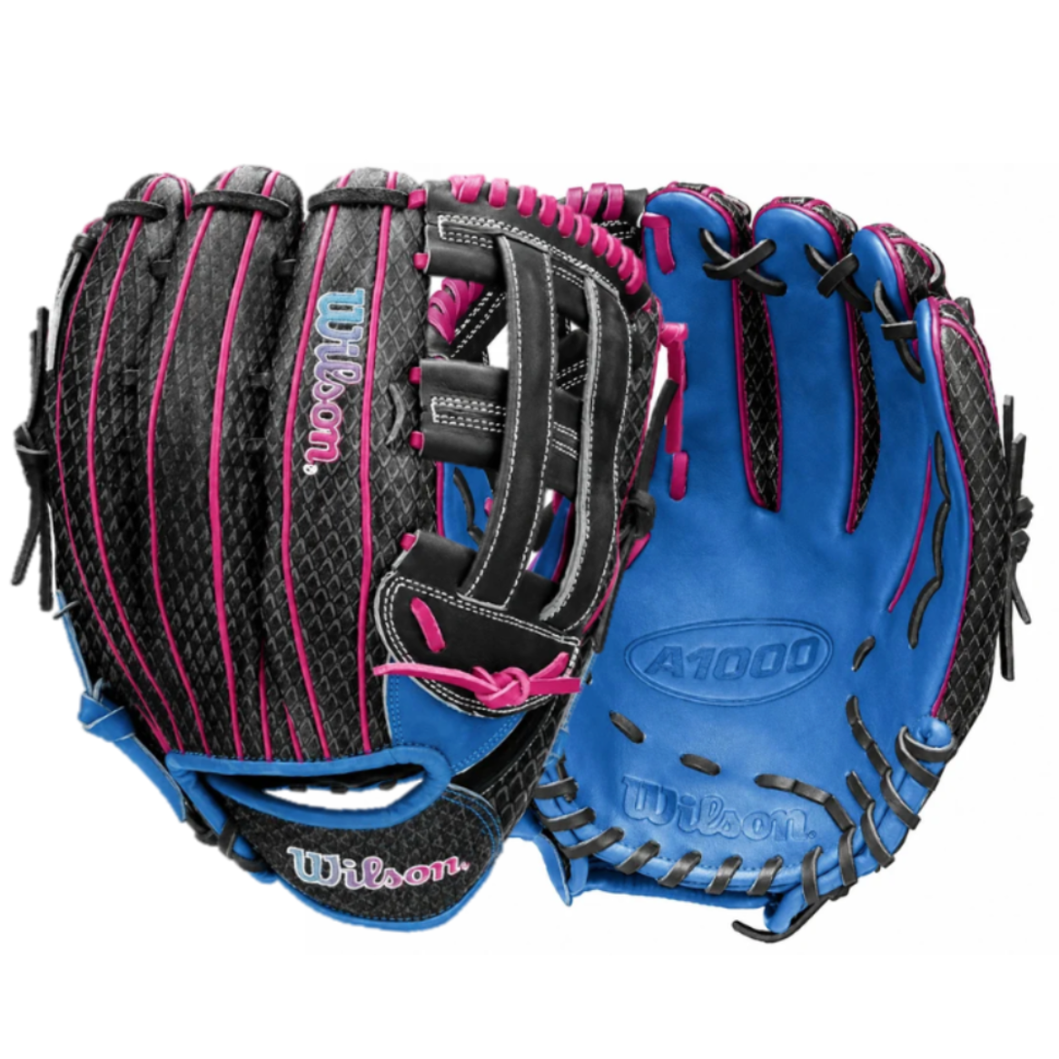 Wilson A1000SP 1922 Tubbs REP 13" Slowpitch Softball Glove BLBKPK LT