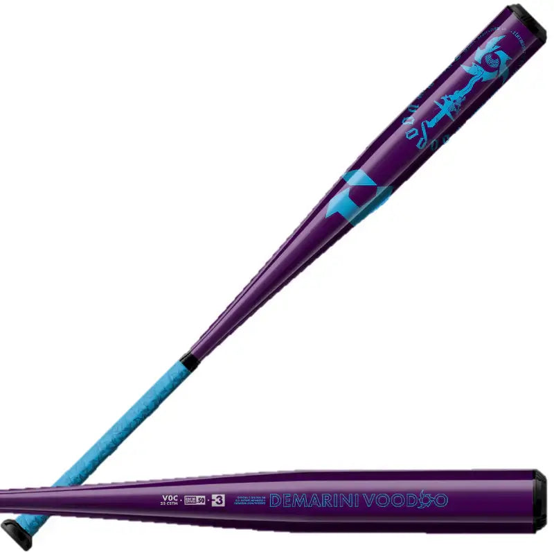 DeMarini Voodoo Galaxy Limited Edition baseball bat featuring innovative design and vibrant colors for optimal performance.