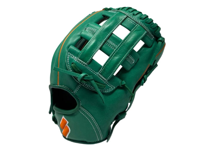 Sacco Youth Ultra Smooth Kip 11.75" H-Web Green & Orange