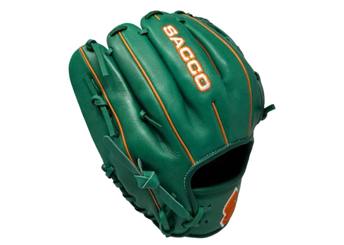 Sacco Youth Ultra Smooth Kip 11.75" H-Web Green & Orange