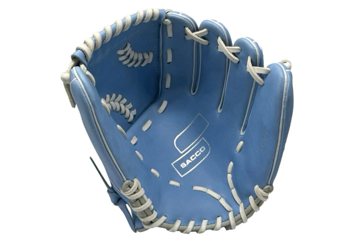 Sacco Youth Ultra Smooth Kip 11.75" Seams-Web Light Blue & Red LHT