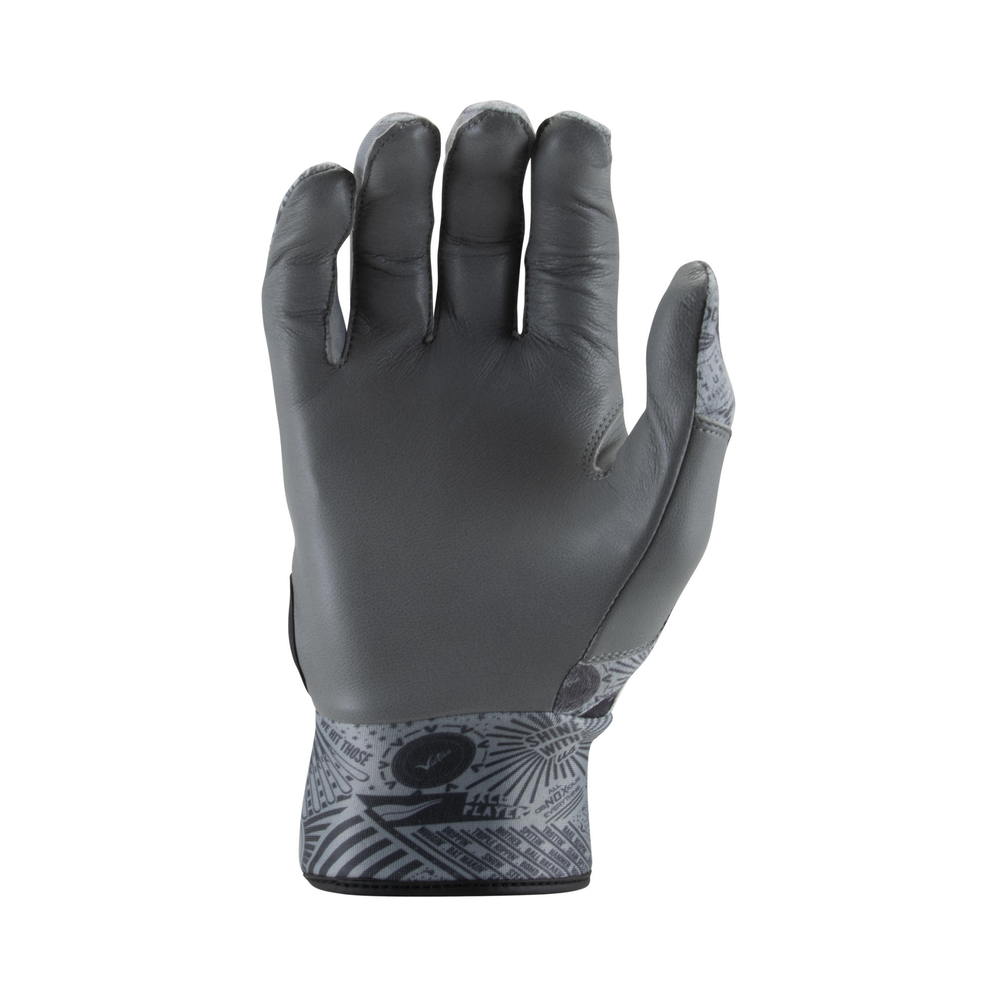 Victus Nox Batting Glove - Gray/Black
