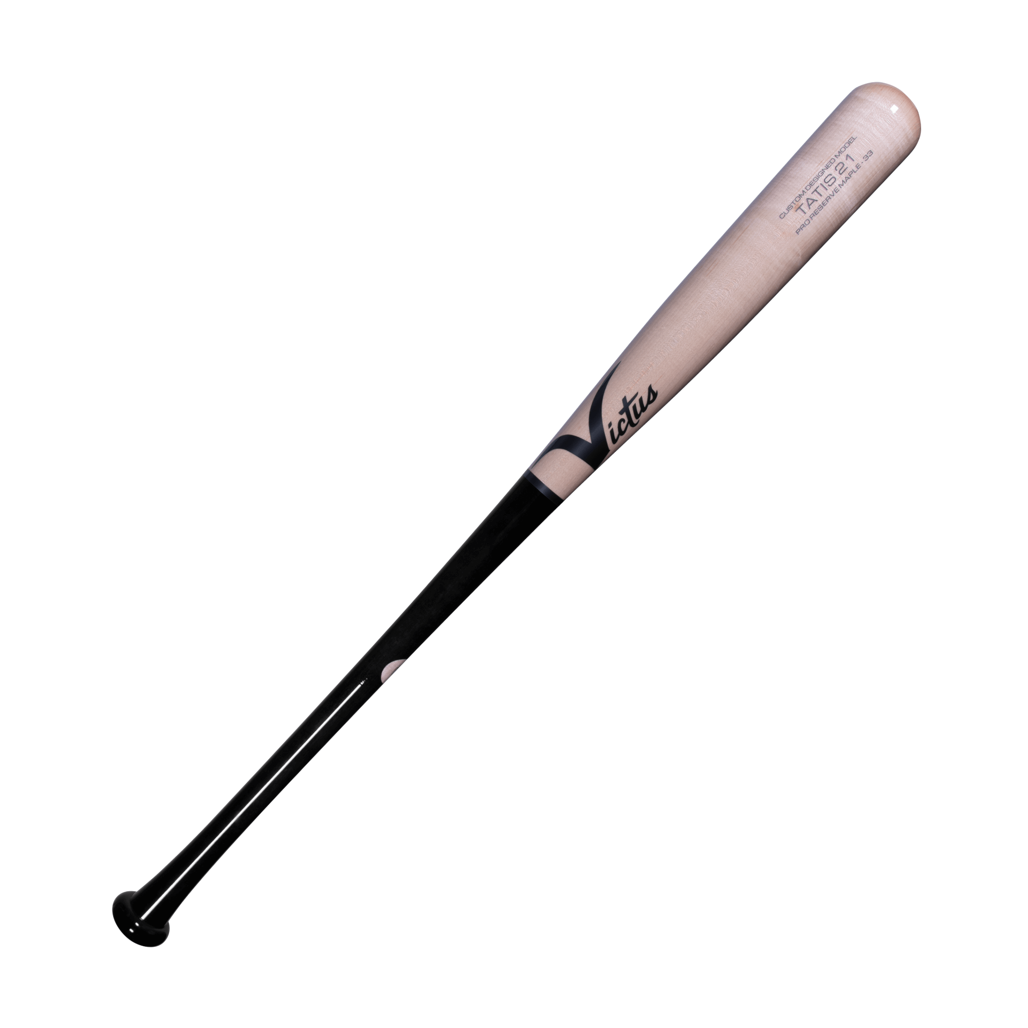 Victus Tatis21 Black/Natural Maple Pro Reserve Baseball Bat